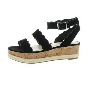 Marc Fisher Womens Fayme Flatform Sandals 8.5